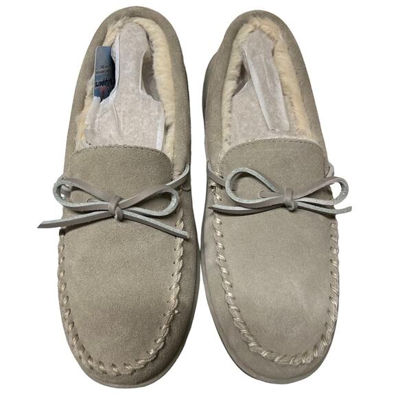 My Slippers By My Pillow Women’s Suede Moccasins Size 10 NEW - Picture 2 of 7